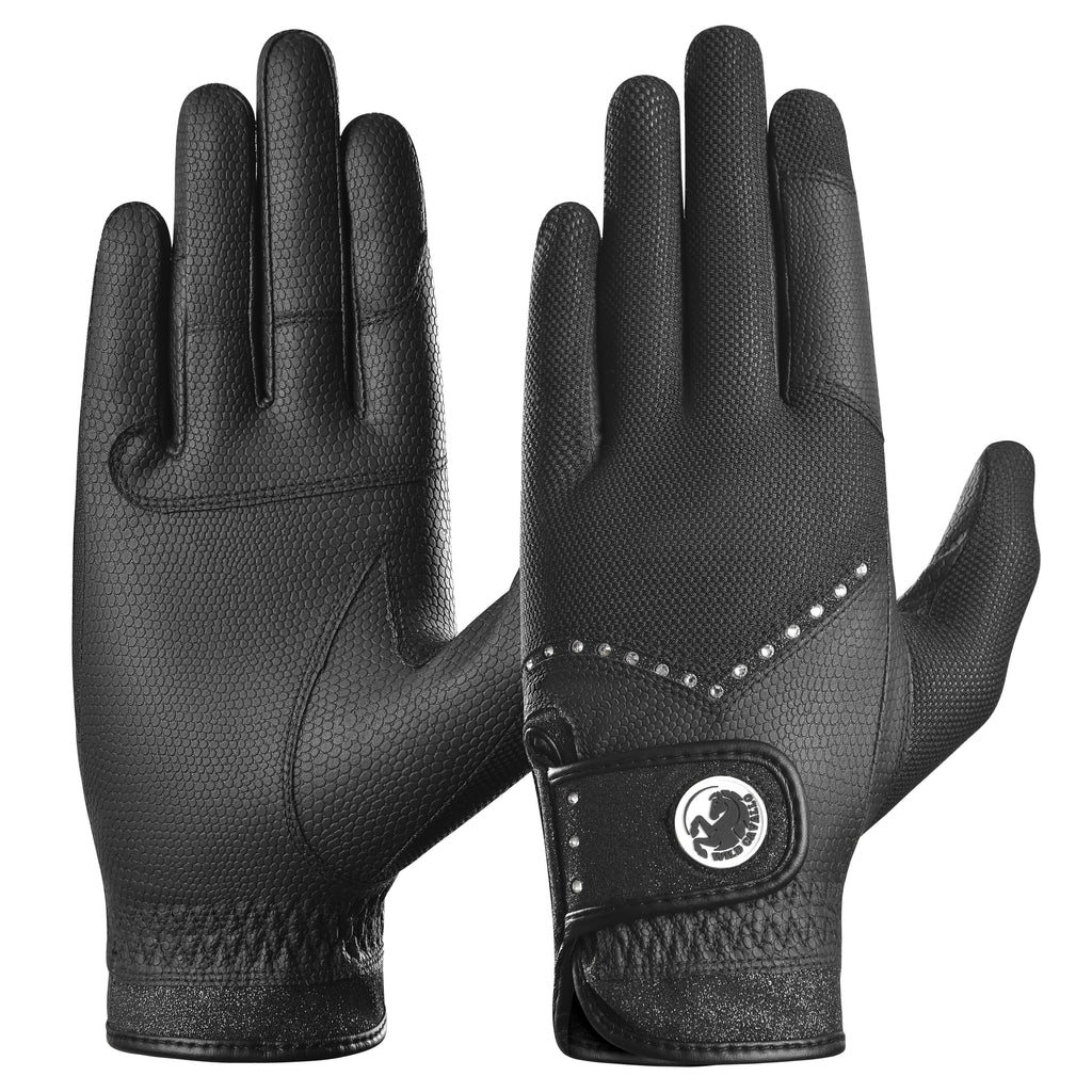 Equestrian Precision Black Diamond Gloves