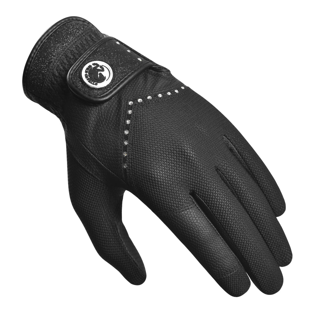 Equestrian Precision Black Diamond Gloves