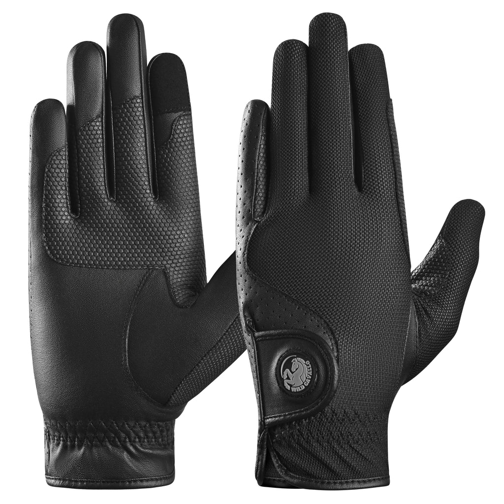Equestrian Mesh Tech Pro Blackout Touch Glove