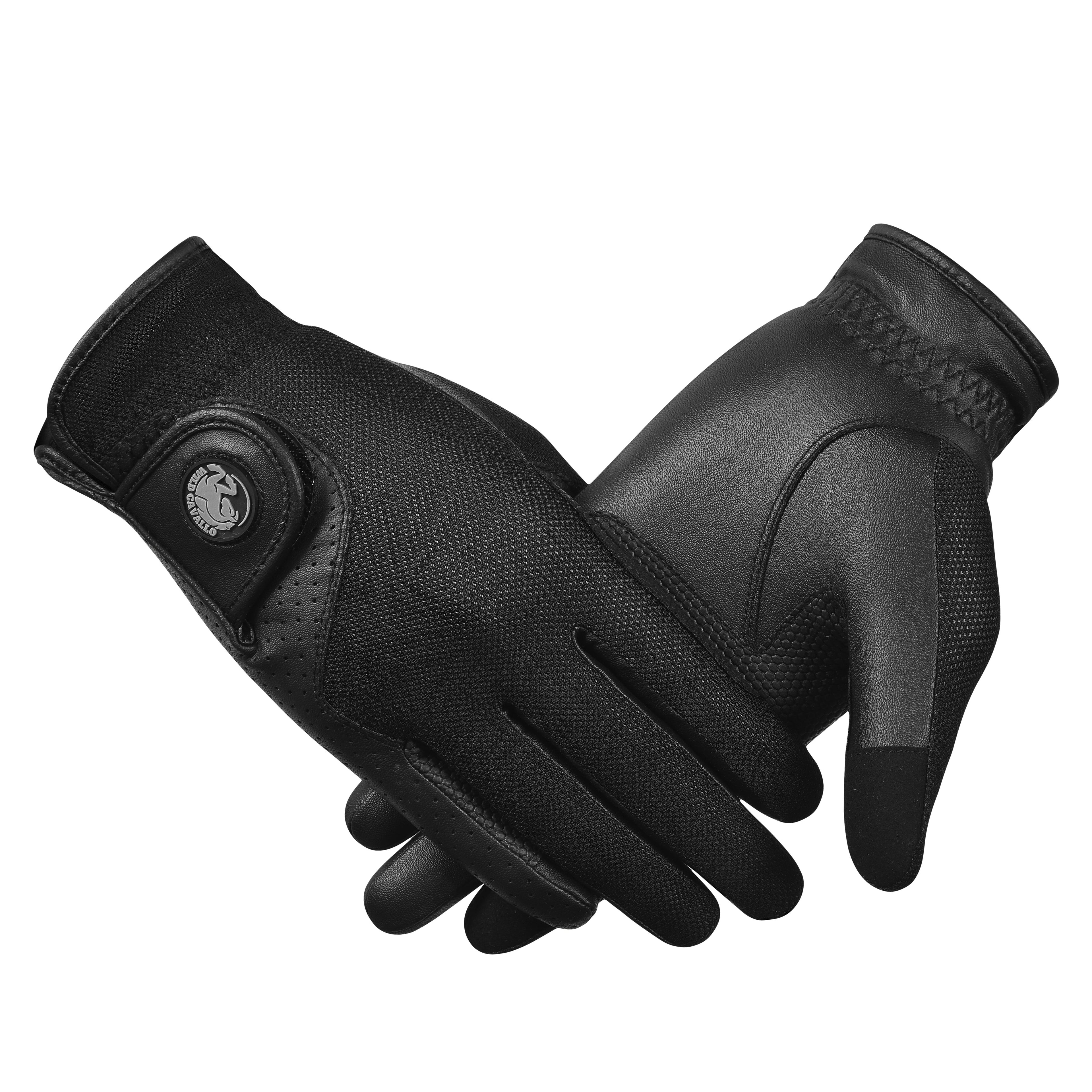 Equestrian Mesh Tech Pro Blackout Touch Glove
